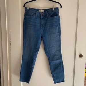 Madewell: Curvy Roadtripper Jeggings Crop